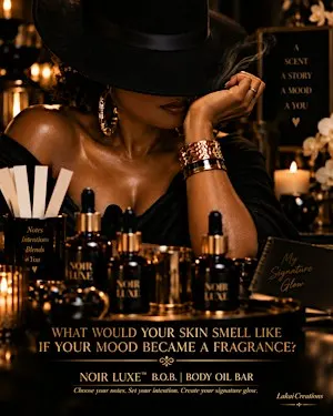 BLENDED AFTER DARK| Noir Luxe Signature Body Oil Bar