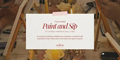 Paint & Sip | SelfEm Social
