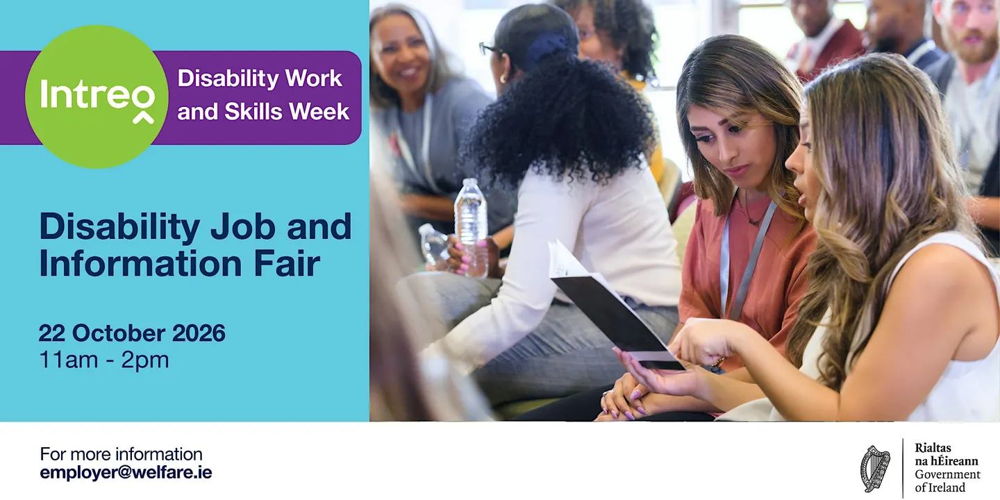 Jobseekers with Disabilities Information Event Mahon Point, Cork