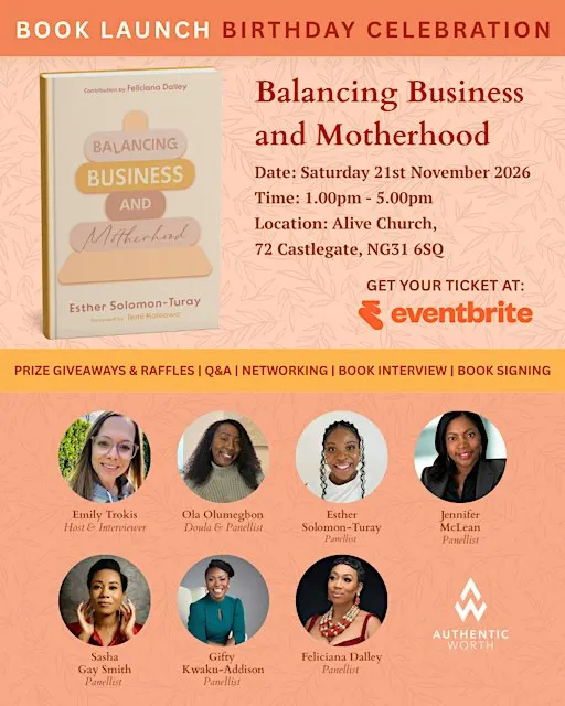 Balancing Business and Motherhood Book Launch Birthday Celebration