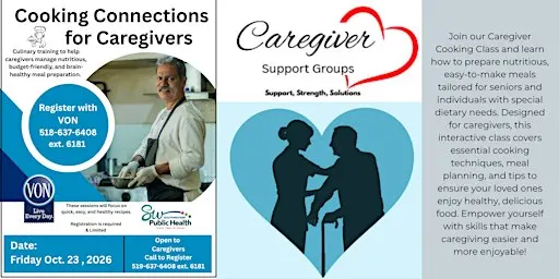 Cooking Connections for Caregivers