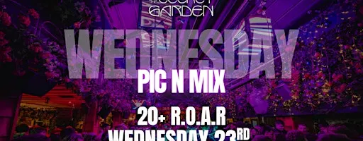 Secret Garden - Wednesday - 23rd September