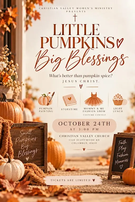 Little pumpkins, Big blessings