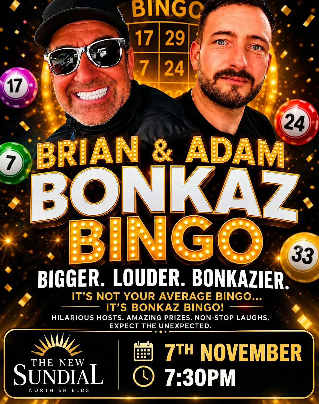 Brian Houshby and Adam Bonkaz Bingo