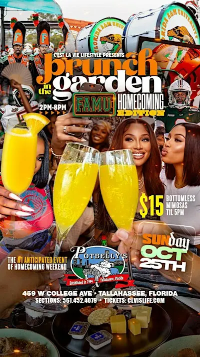 HOMECOMING BRUNCH IN THE GARDEN