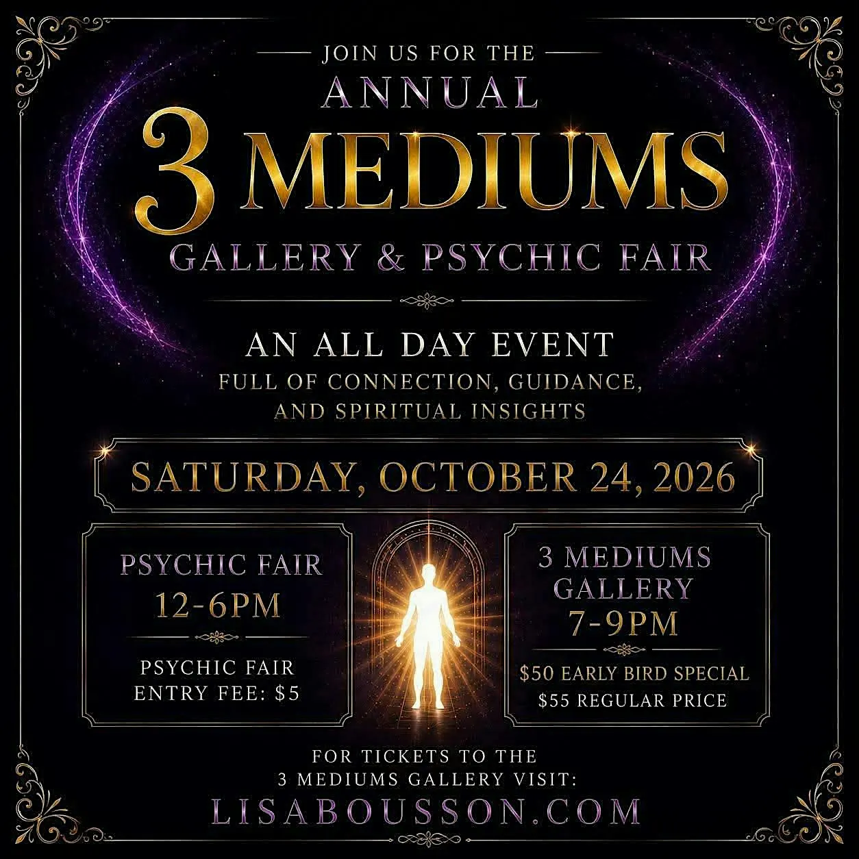 3 MEDIUMS GALLERY & PSYCHIC FAIR