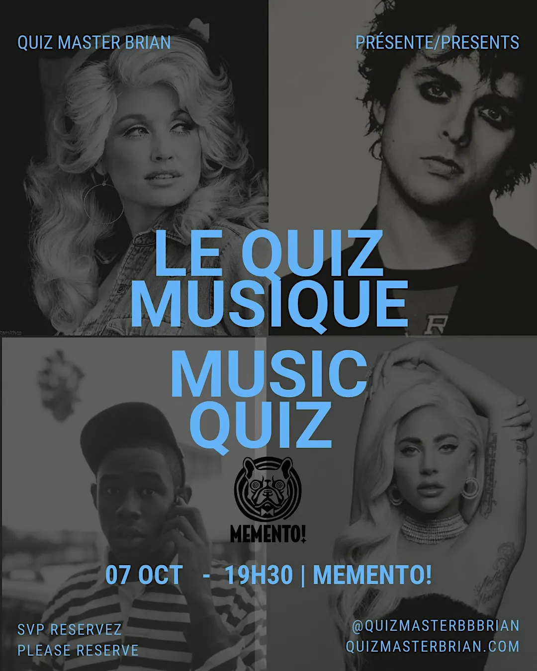 Music Quiz with Quiz Master Brian