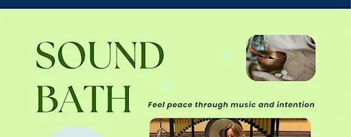Sound Bath in September for peace and vitality
