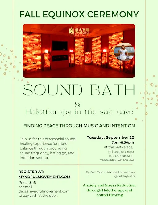 Fall Equinox Sound Bath Ceremony
