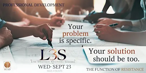 Live Strategic Solutions Session | The Function of Resistance