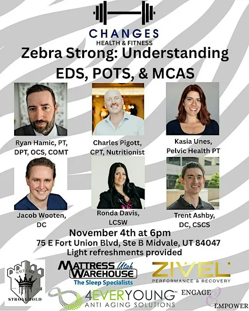 Zebra Strong: Understanding EDS, POTS, & MCAS