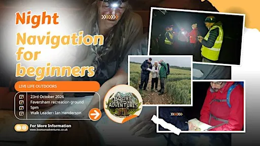 Night Navigation Skills for Beginners in Kent