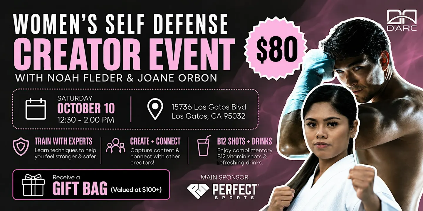 Women's Self Defense & Content Creator Class with Noah Fleder & Joane Orbon