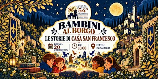 Bambini al Borgo | le storie di Casa San Francesco