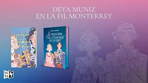 Presentación y firma de libros de Deya Muniz en FIL Monterrey