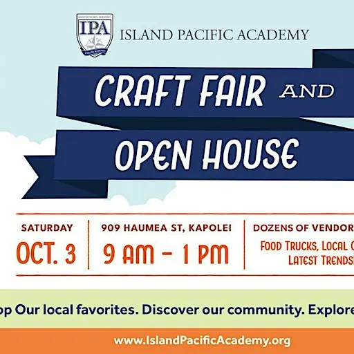 Community Craft Fair at Island Pacific Academy