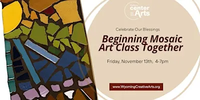 Beginning Mosaic Art Class Together