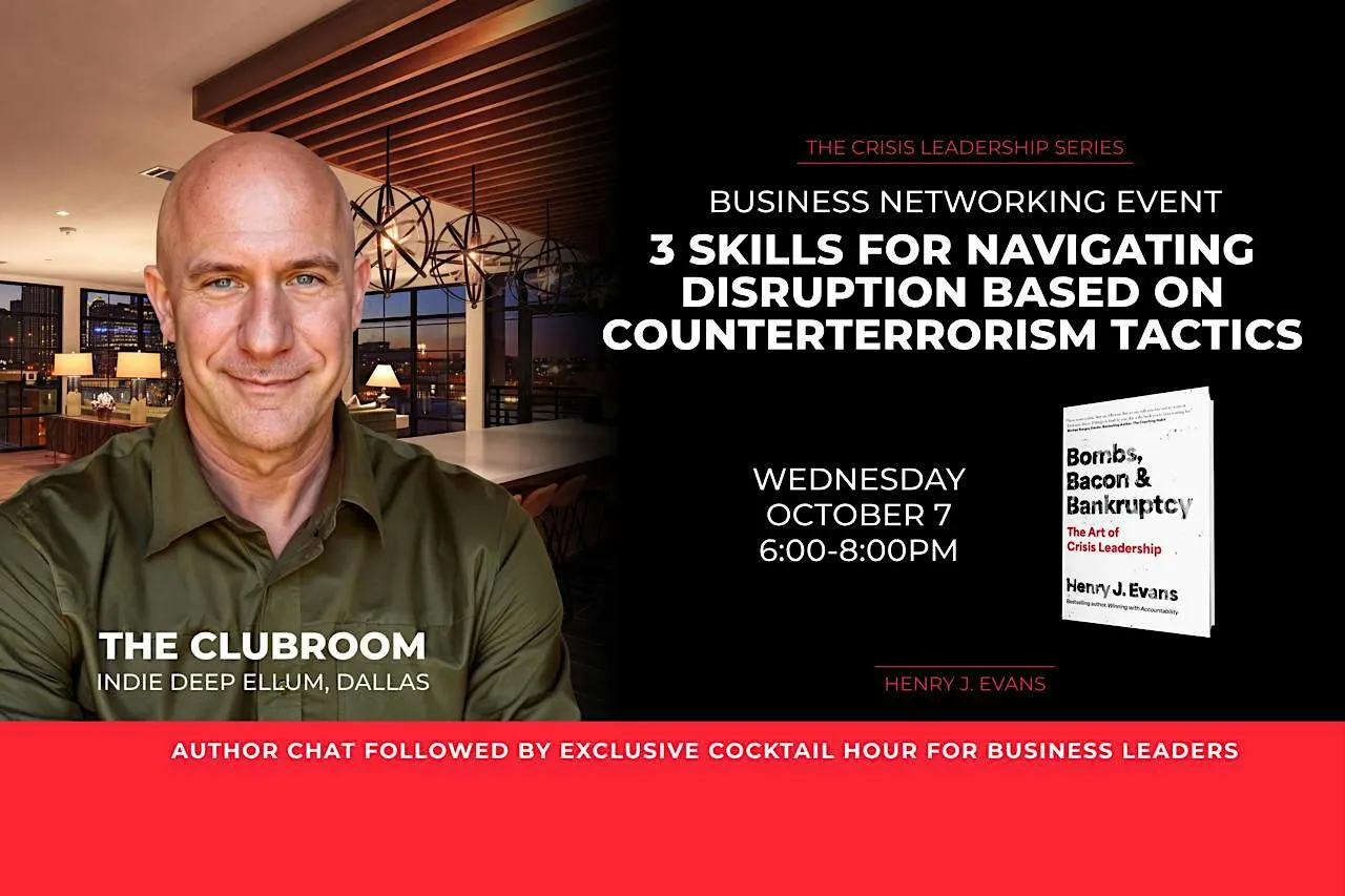 Leading through Disruption — Networking & Business Talk w/ Dallas CEOs
