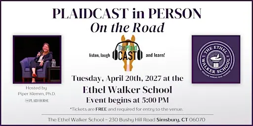 Plaidcast in Person at the Ethel Walker School