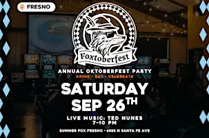 Foxtoberfest! - Fresno Oktoberfest Celebration @ Summer Fox Fresno