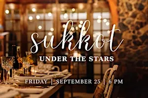 Sukkot Dinner Under The Stars