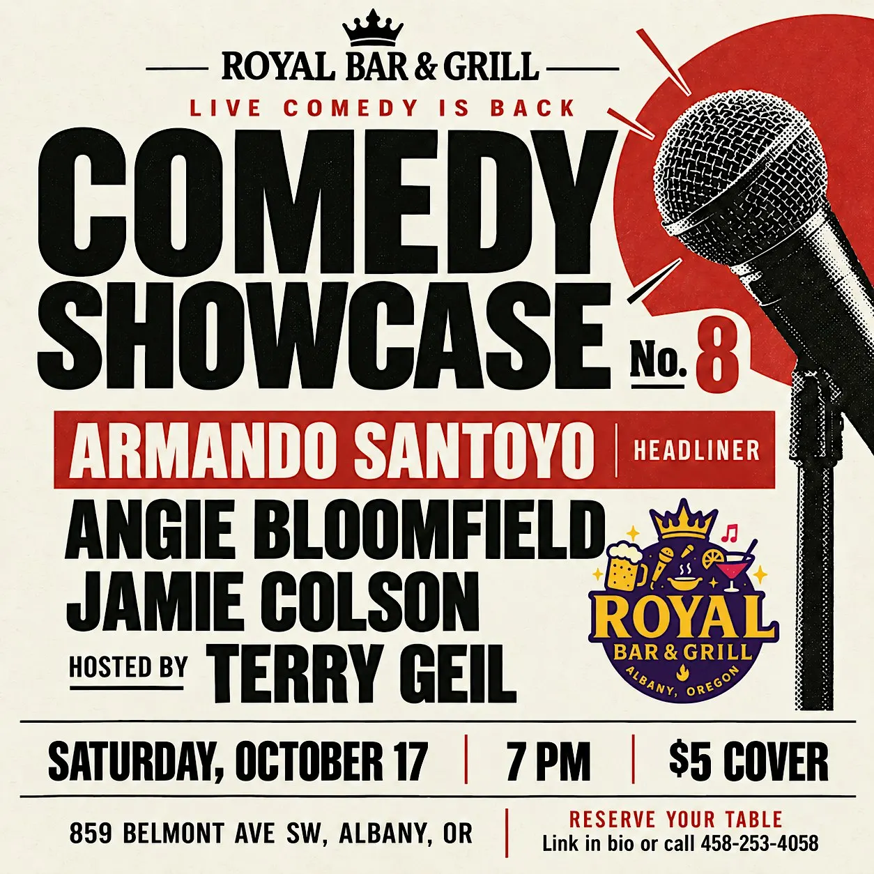 Royal Comedy Showcase #8