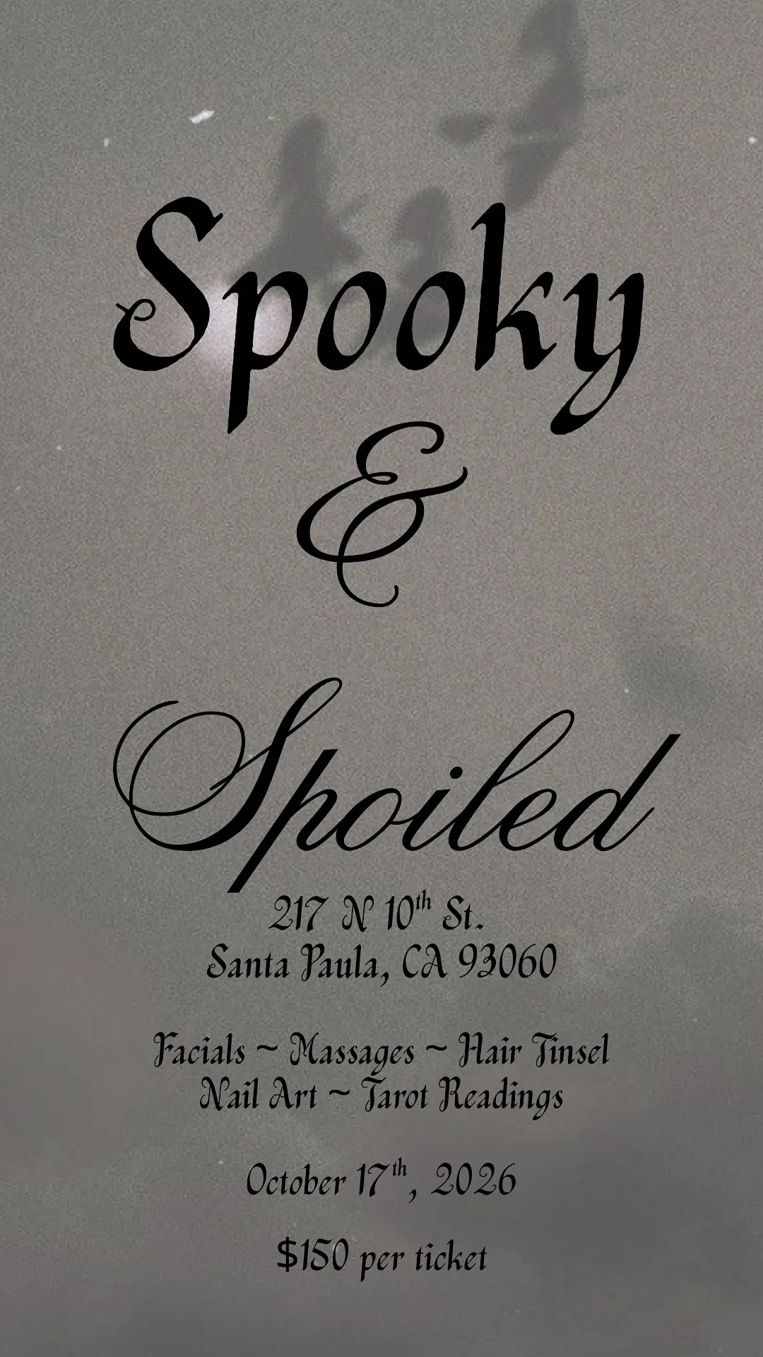 Spooky and Spoiled