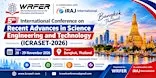 International Conference on Recent Advances in Science Engineering and Tech
