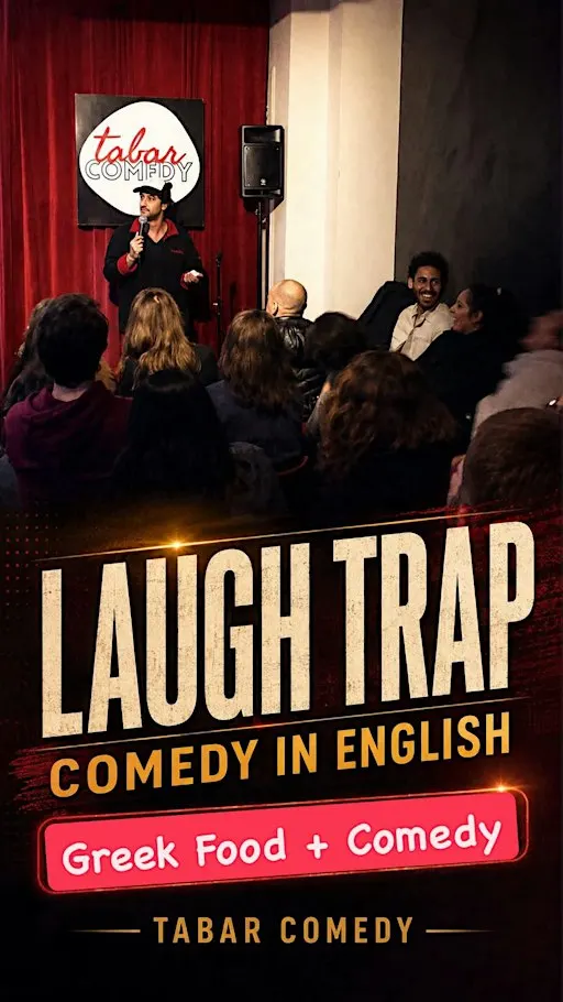 GREEK FOOD + ENGLISH COMEDY Lets GO!!!