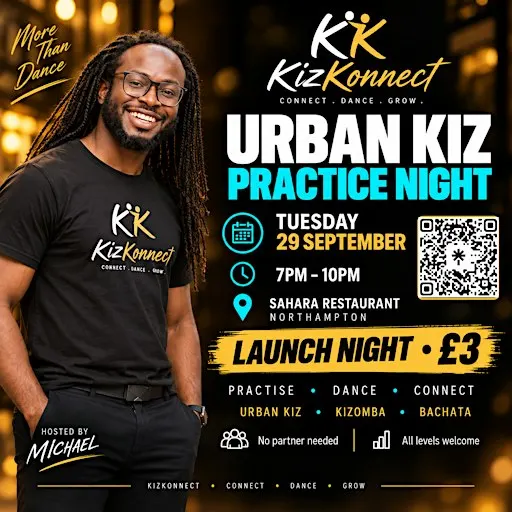 Kiz & Bachata Practice Night | Northampton