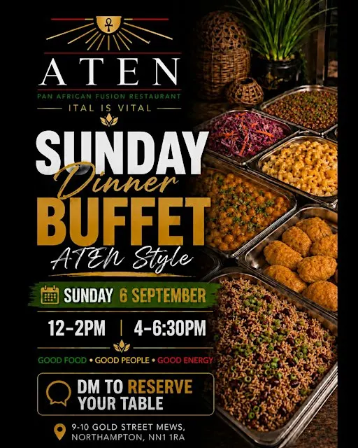 Vegan Sunday Dinner Buffet | ATEN Style