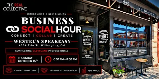 Business Social Hour at Westel's Speakeasy - The Real Collective