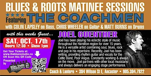 Blues and Roots Matinee Sessions at The Upper Coach