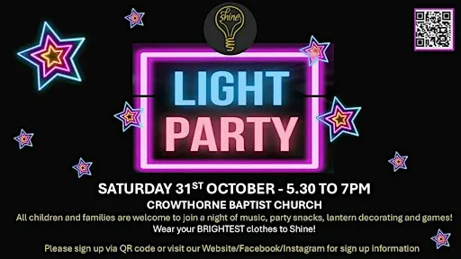 Shine Light Party - October 2026
