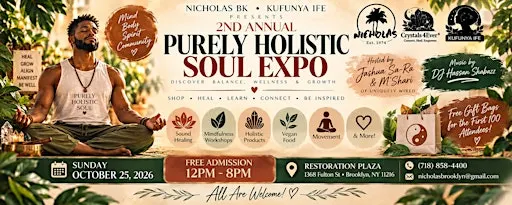 2nd Annual Purely Holistic Soul Expo