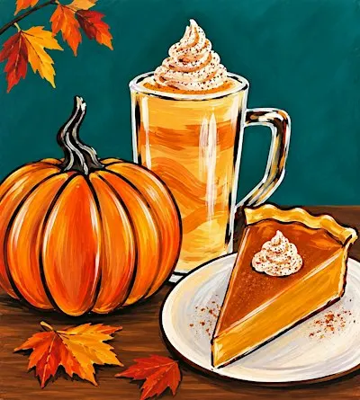 Pumpkin Everything Sip & Paint