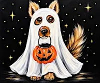 Bark or Treat Sip & Paint