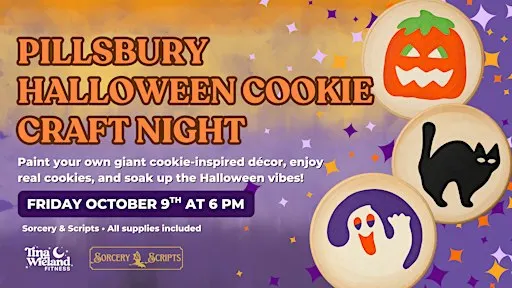 Pillsbury Halloween Cookie Craft Night
