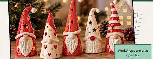 Make Christmas Gonk Pottery Workshop