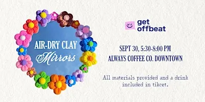 Air-Dry Clay Mirror Workshop
