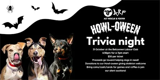 ACT Rescue and Foster Trivia Night 2026
