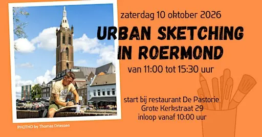 Urban Sketching in Roermond