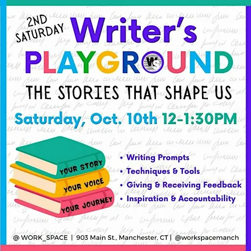 Writer’s Playground – Monthly Peer-Led Writing Group