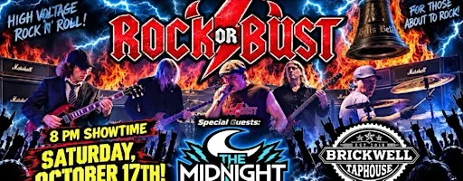 ROCK OR BUST - THE AC/DC TRIBUTE & SPECIAL GUESTS: THE MIDNIGHT BREAKERS