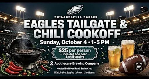 River Road Swim Club’s Eagles Tailgate and Chili Cookoff