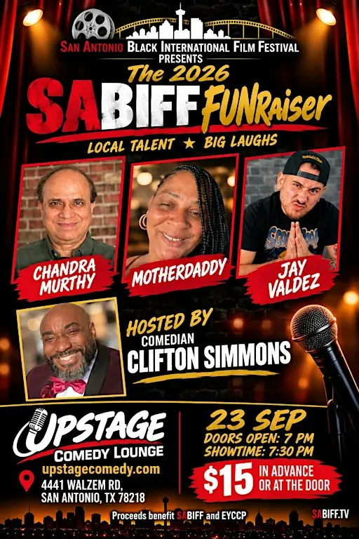 The 2026 SABIFF FUNRaiser at Upstage Comedy Lounge