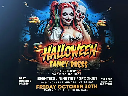 Back to School Halloween Party