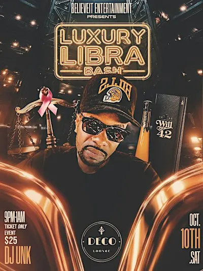 LUXURY LIBRA BASH