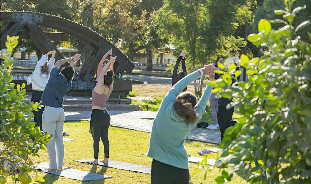 Yoga at The Farm