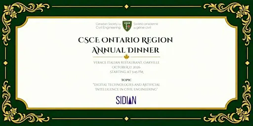 CSCE Ontario Region Annual Dinner
